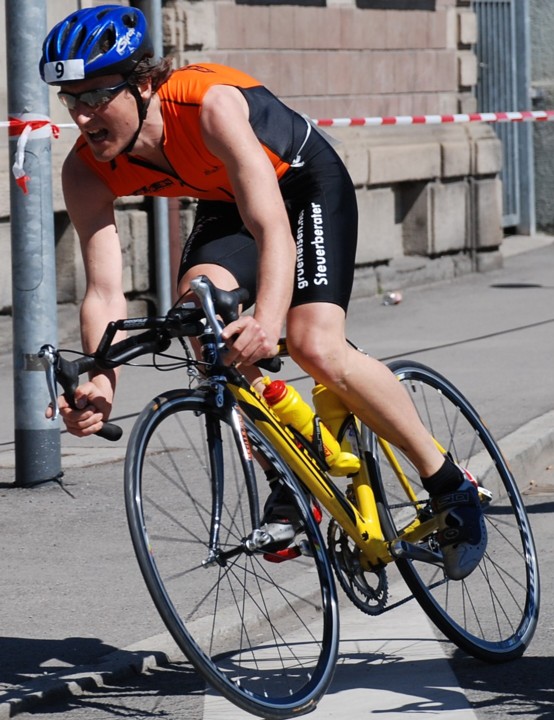 Johannes, stark auf dem Rad